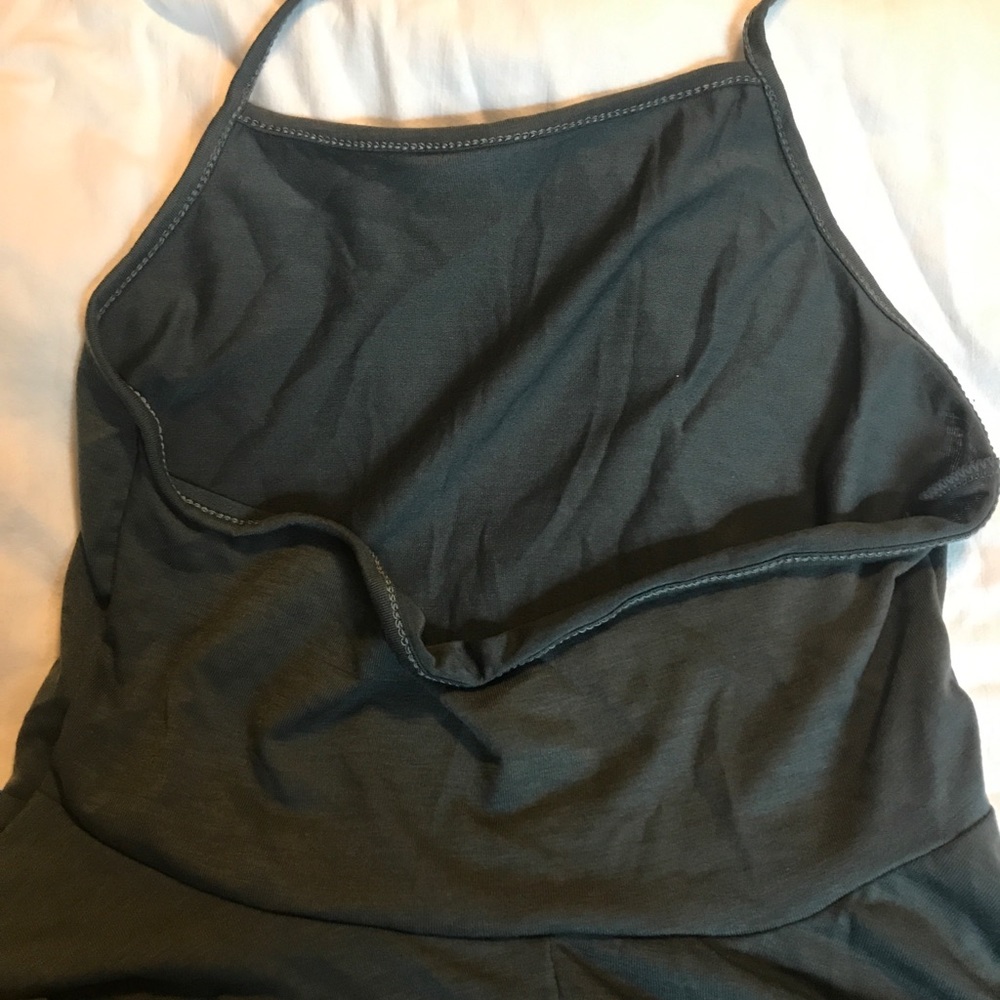 NWT Women’s Charcoal Grey Flowy Dress - Picture 6 of 6